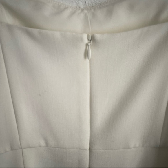 NWT French Connection Pom Pom Mini Dress size 6 no flaws white - Picture 15 of 16